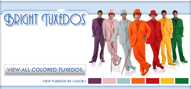 Colored Tuxedos